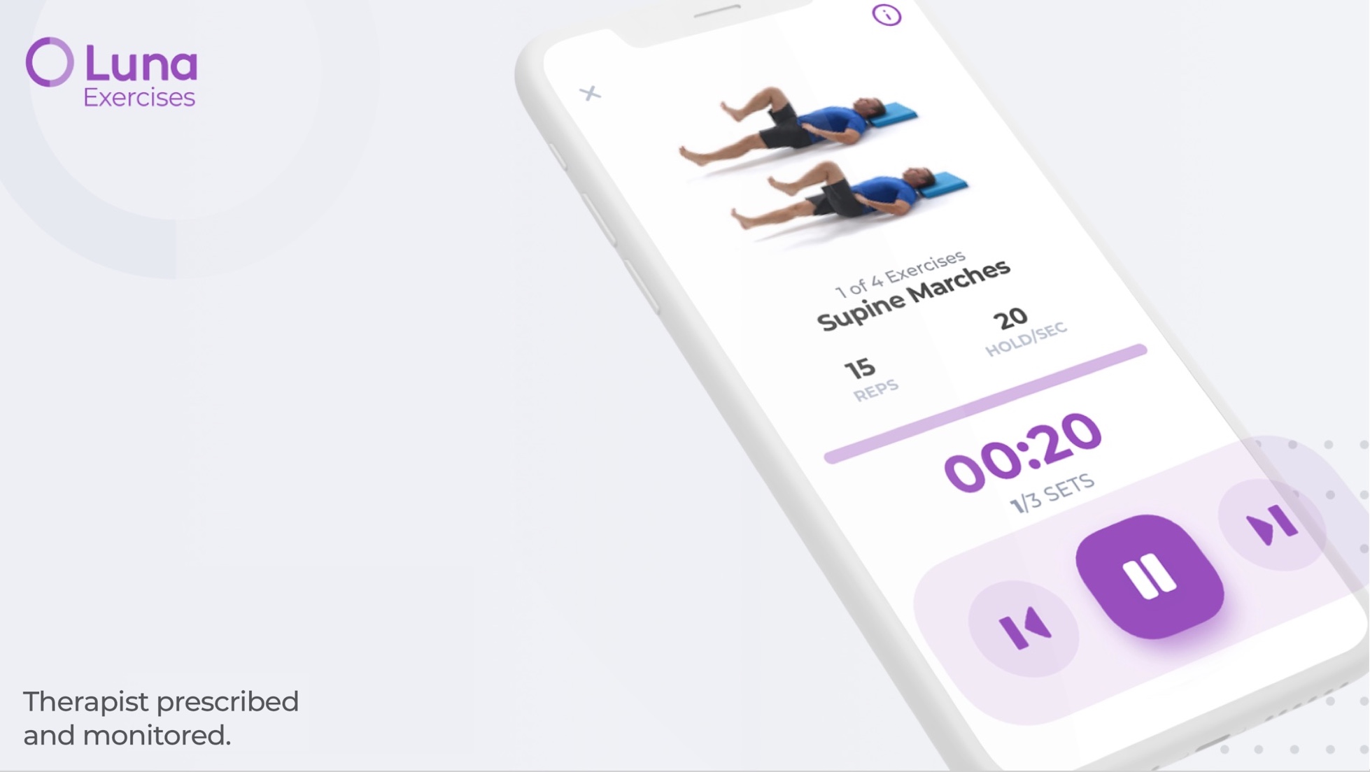Product Announcement Heal Faster with Luna Exercises